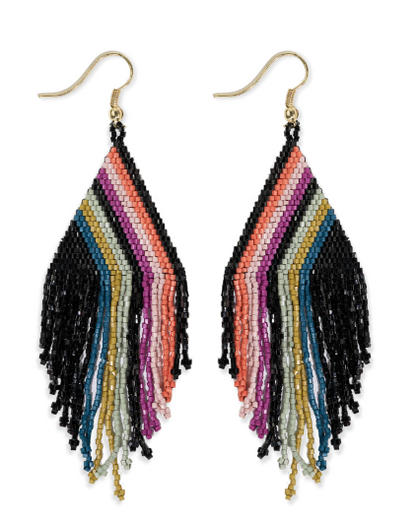 Ink and Alloy Earrings