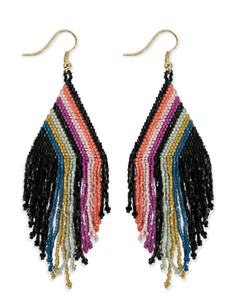 Ink and Alloy Earrings