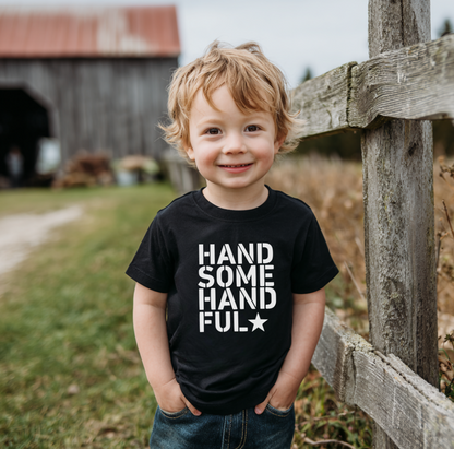 Handsome Handful Kids Graphic T-Shirt
