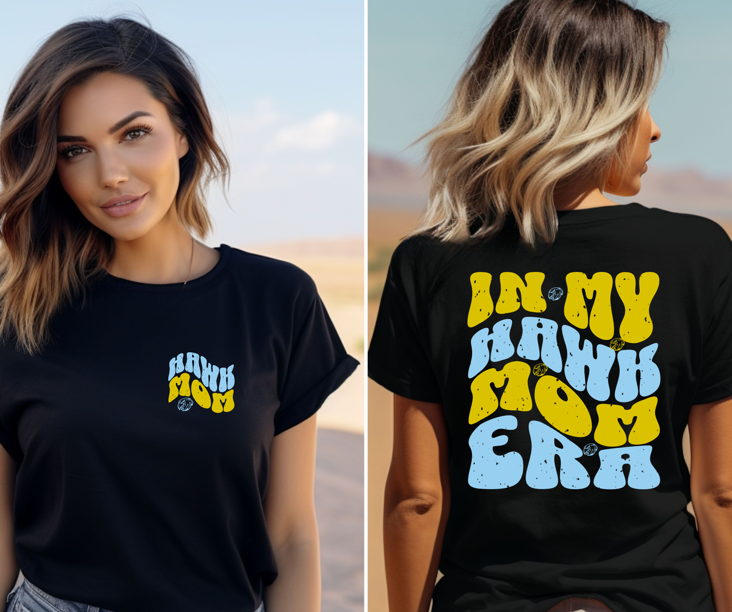 Hawk Mom Era Graphic T-Shirt