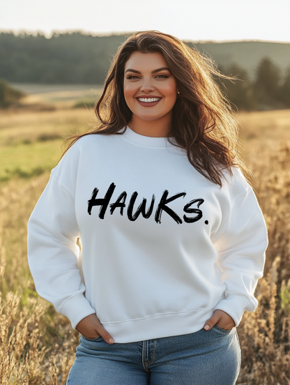 Hawks. Crewneck Sweatshirt