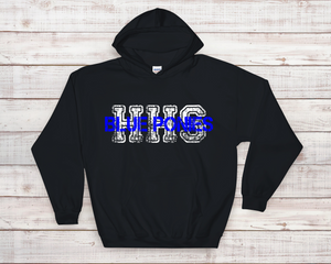 Havre High School Blue Ponies Sweatshirt