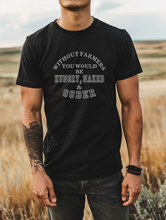 Load image into Gallery viewer, Hungry, Naked &amp; Sober Graphic T-Shirt
