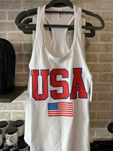 Load image into Gallery viewer, USA Racerback Tank
