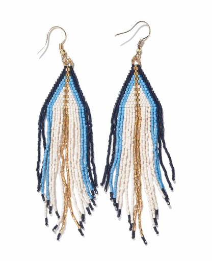 Ink and Alloy Earrings