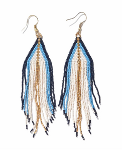 Ink and Alloy Earrings