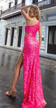 Load image into Gallery viewer, JoJo Fuchsia Gown
