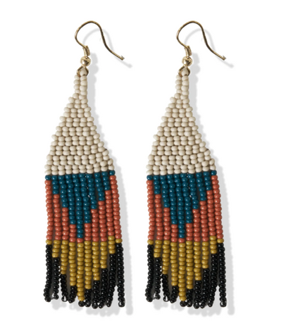 Ink and Alloy Earrings