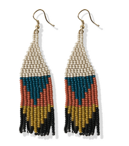 Ink and Alloy Earrings