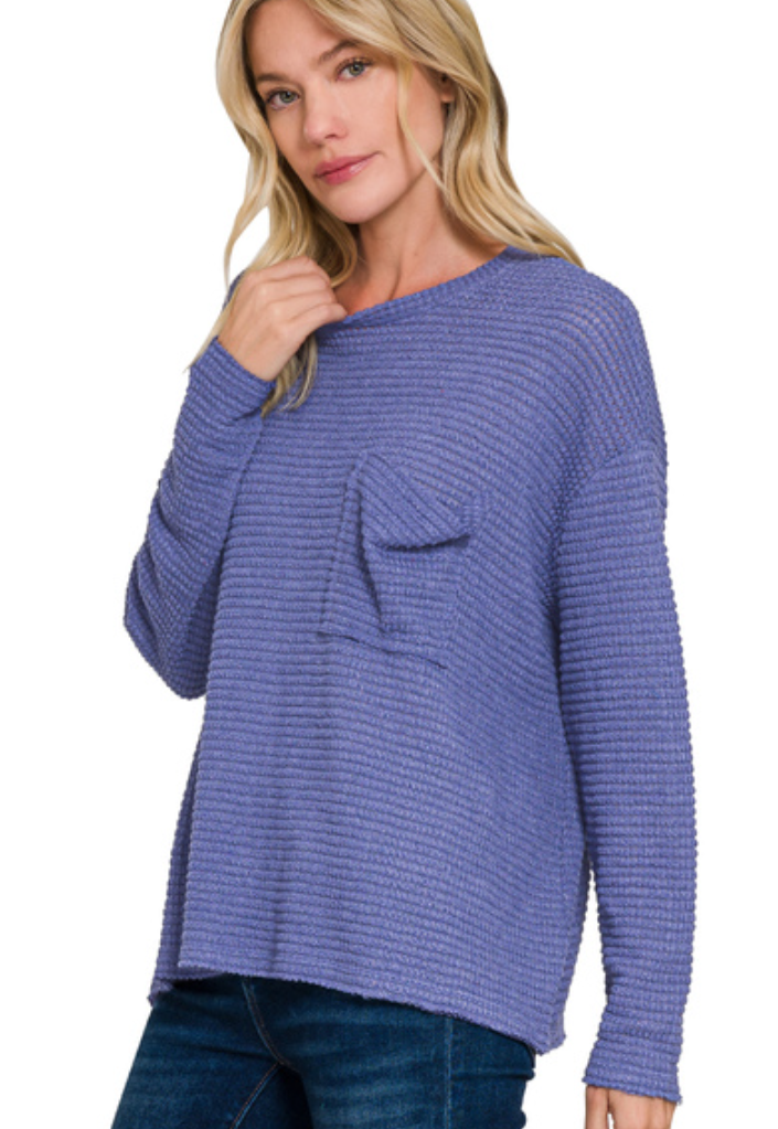 Maria Marlin Boat Neck Top