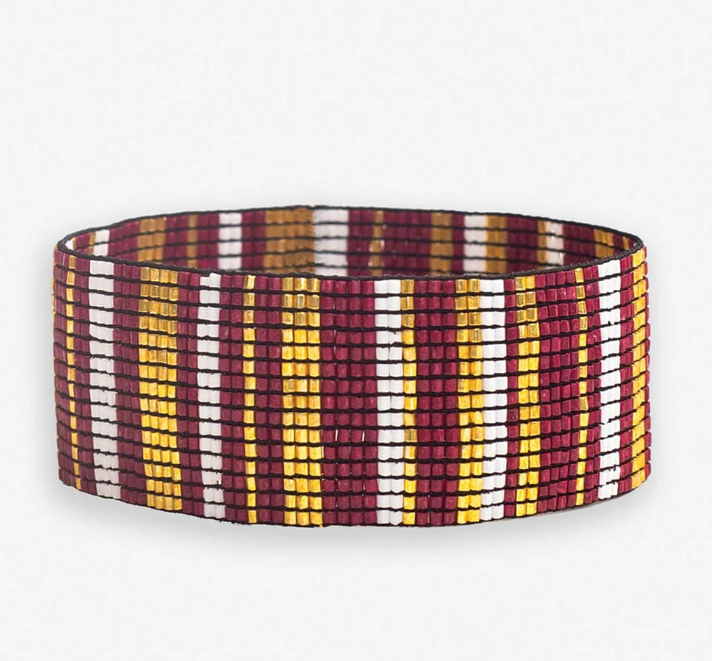 Ink and Alloy Bracelet