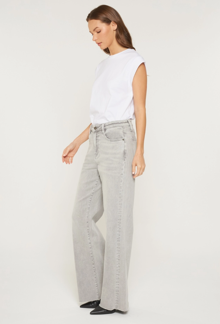 Mica Smoke Wide Leg Jeans