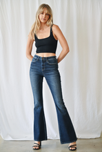 Load image into Gallery viewer, Mica Mona Flare Mid Rise Denim Jeans
