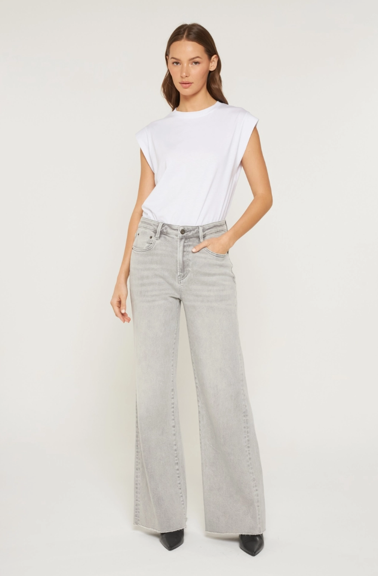 Mica Smoke Wide Leg Jeans