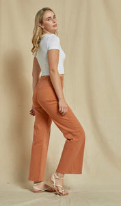 Mica Cinnamon Wide Leg Pants