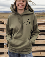 Load image into Gallery viewer, Montana Love Side Hoodie Sweatshirt
