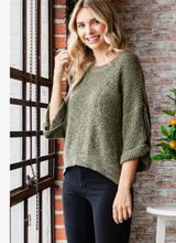 Load image into Gallery viewer, Cloverleaf Pocket Sweater
