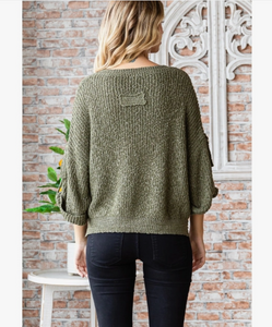 Cloverleaf Pocket Sweater