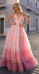 Ombre Taffy Gown
