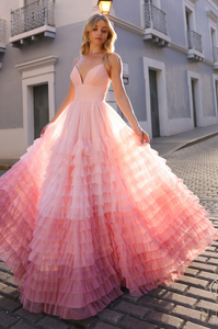 Ombre Taffy Gown