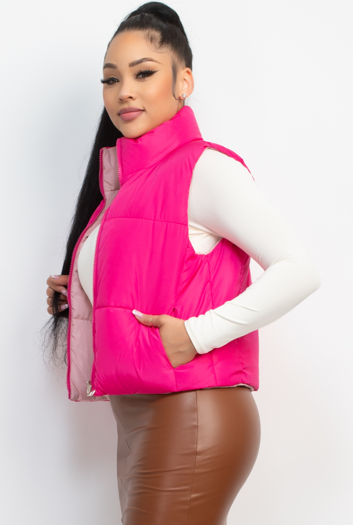 Hazer Reversible Puffer Vest