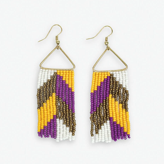 Ink and Alloy Earrings