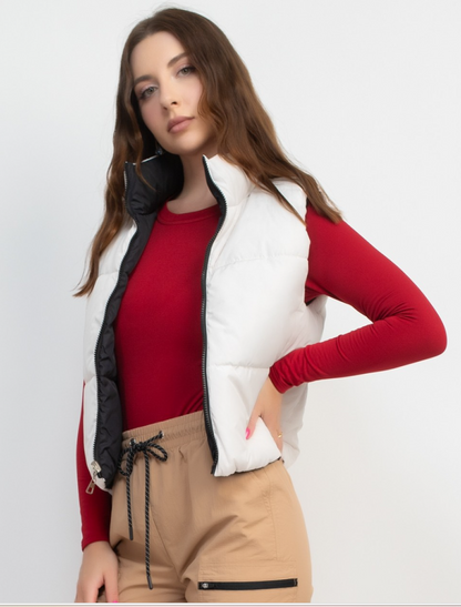 Hazer Reversible Puffer Vest