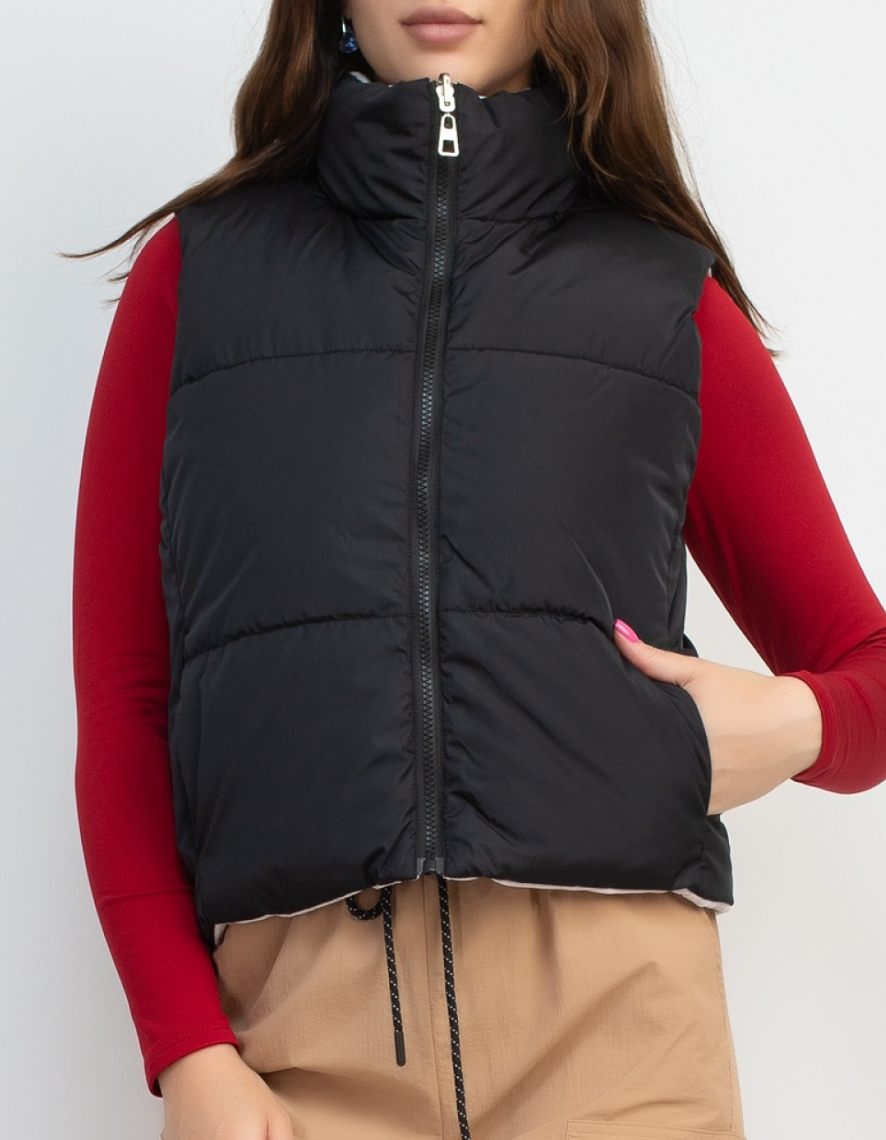 Hazer Reversible Puffer Vest