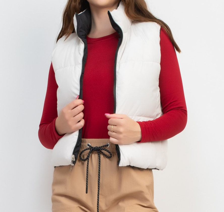 Hazer Reversible Puffer Vest