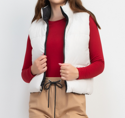 Hazer Reversible Puffer Vest