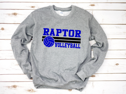 Raptors Volleyball Graphic Sweatshirt