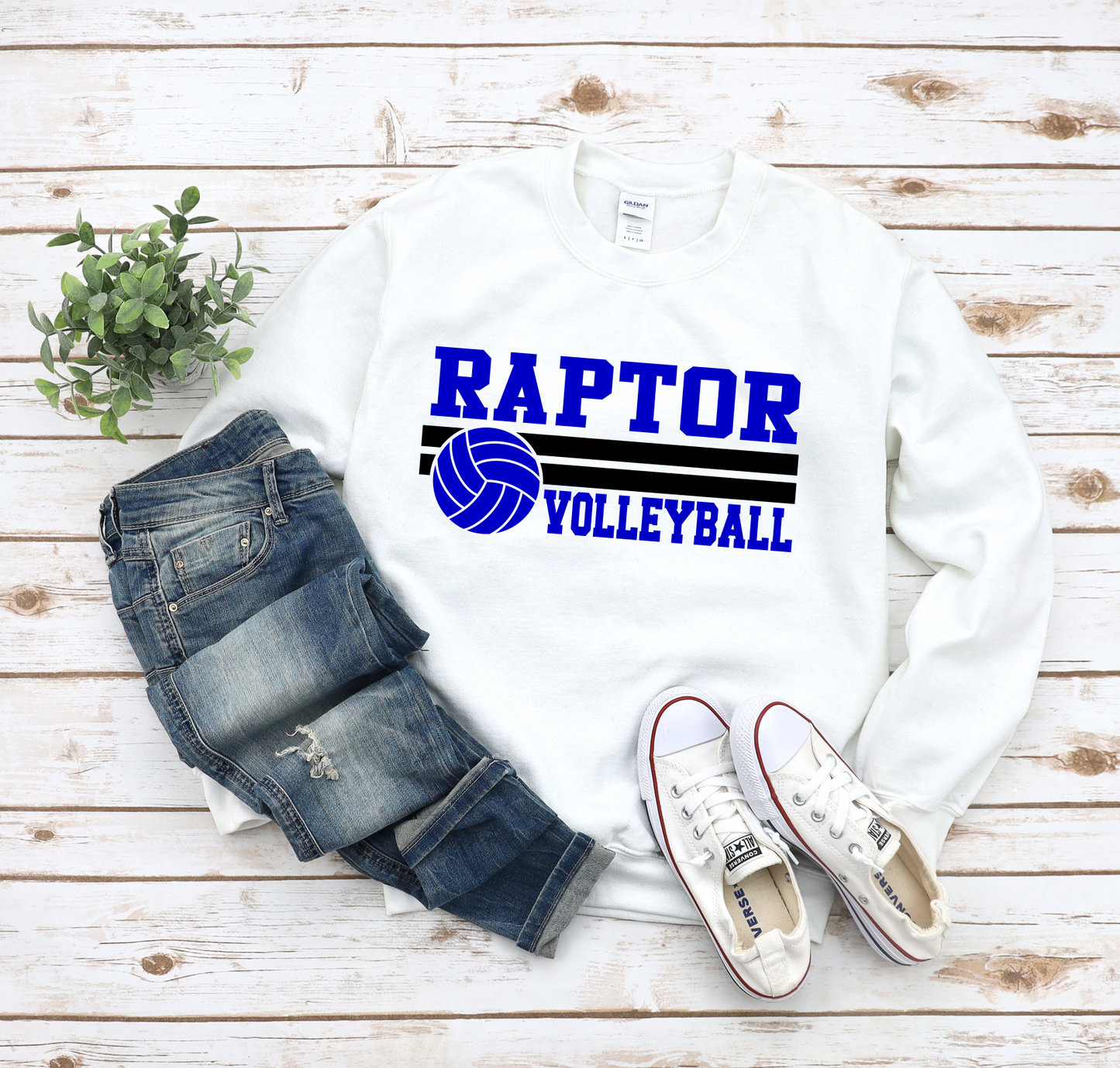Raptors Volleyball Graphic Sweatshirt