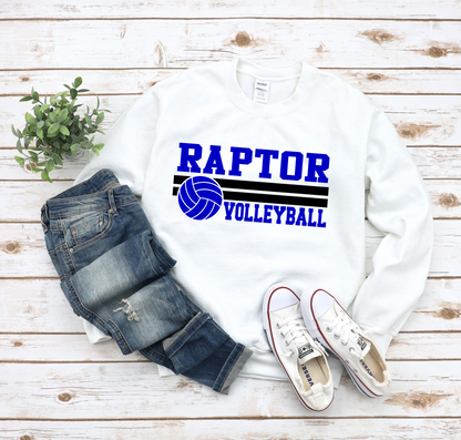 Raptors Volleyball Graphic Sweatshirt