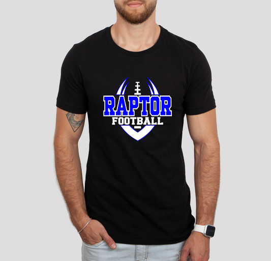 Raptors Football Graphic T-Shirt