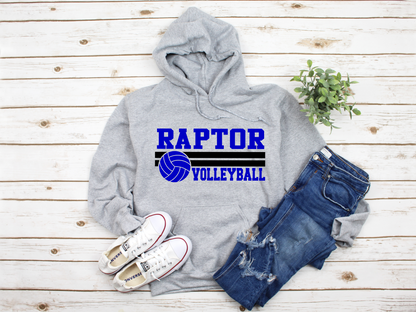 Raptors Volleyball Graphic Sweatshirt