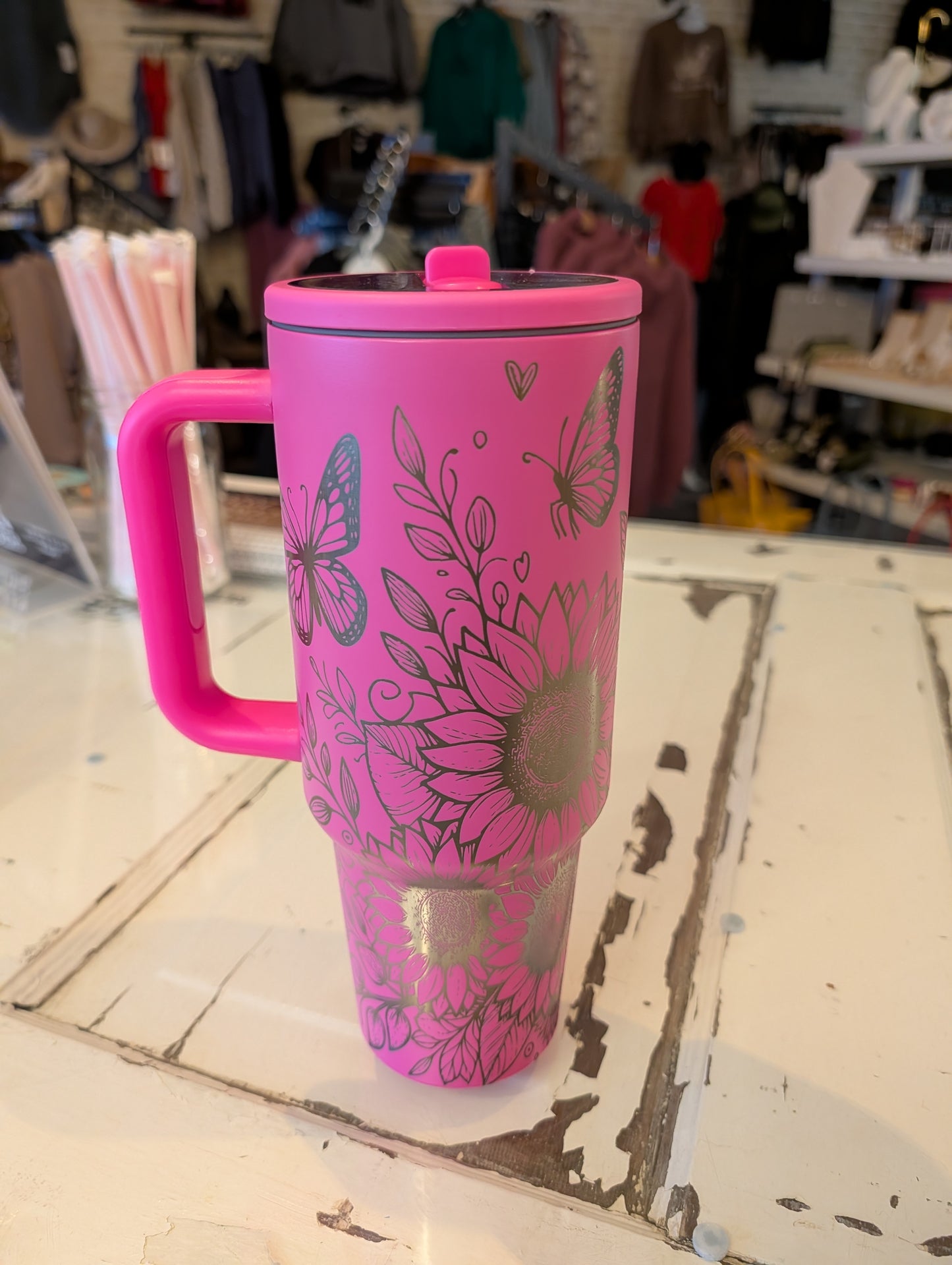 Farmhouse Engraved 40 oz. Tumblers