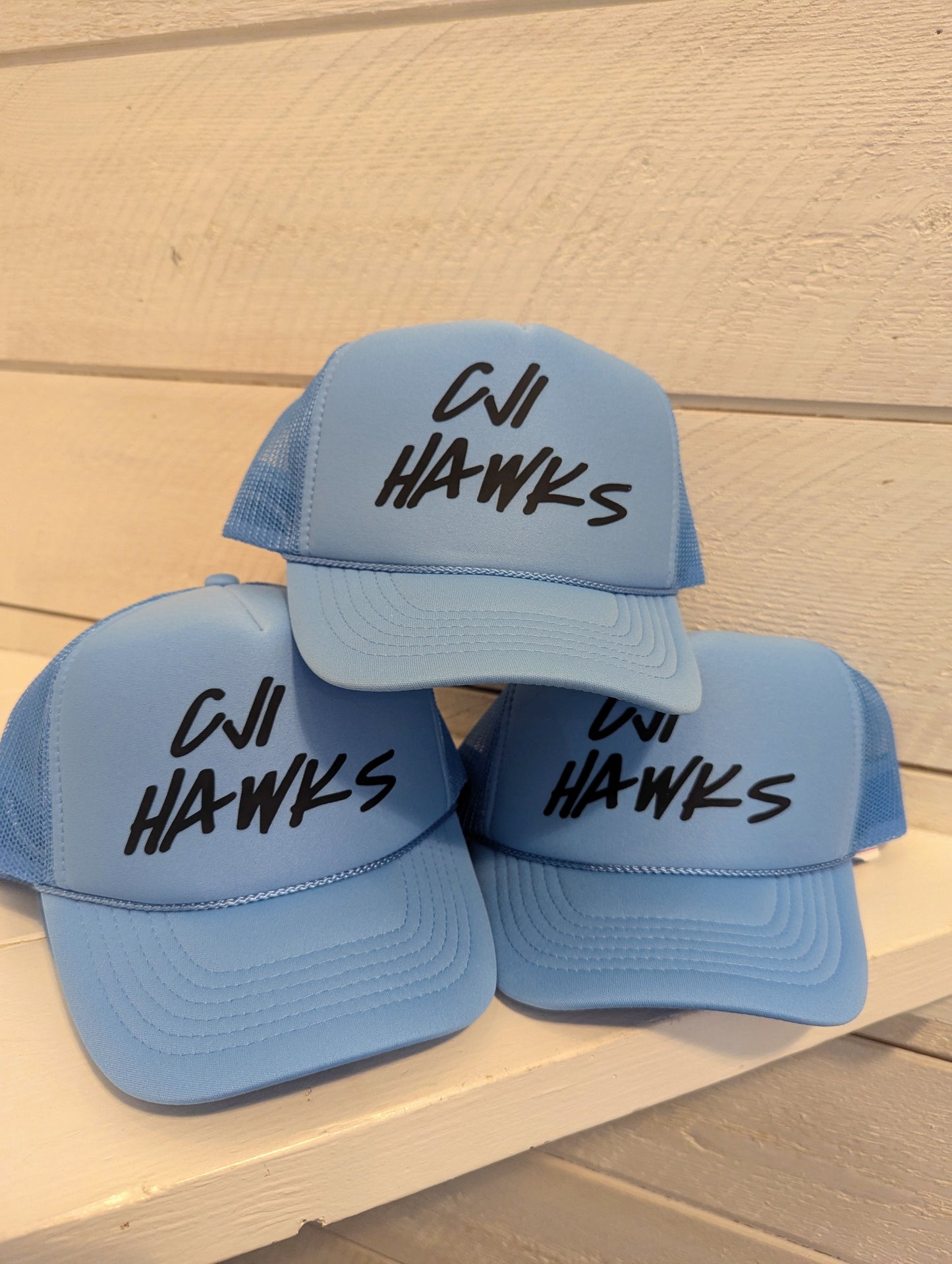 Youth CJI Hawks Foam Trucker Hat