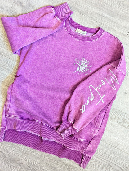 Montana Bitterroot Pocketed Crewneck Sweatshirt