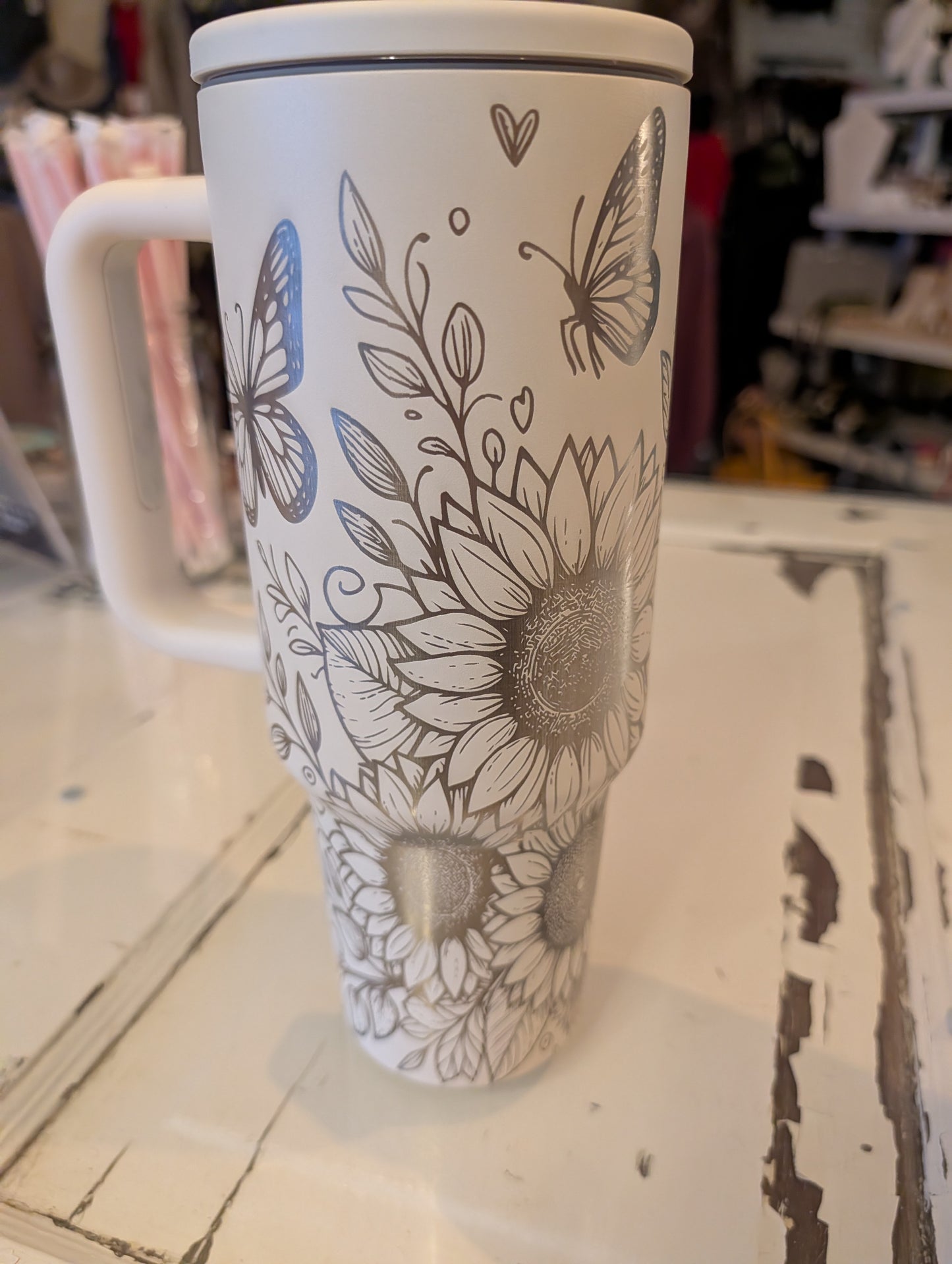 Farmhouse Engraved 40 oz. Tumblers