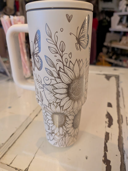 Farmhouse Engraved 40 oz. Tumblers