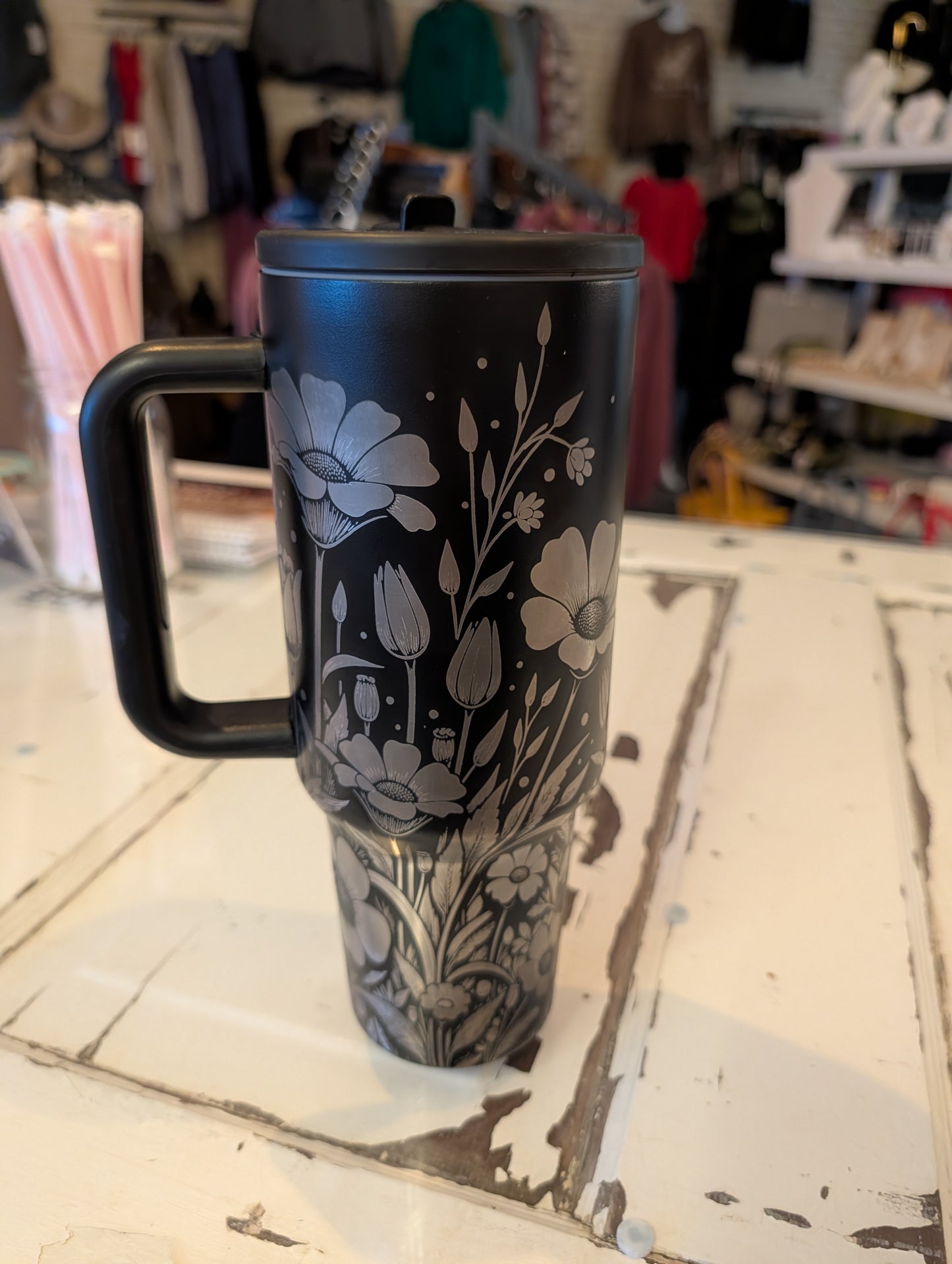 Farmhouse Engraved 40 oz. Tumblers