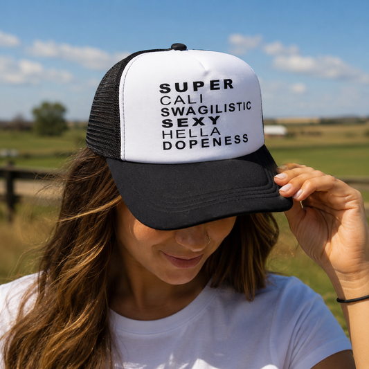 Hella Dopeness Foam Trucker Hat