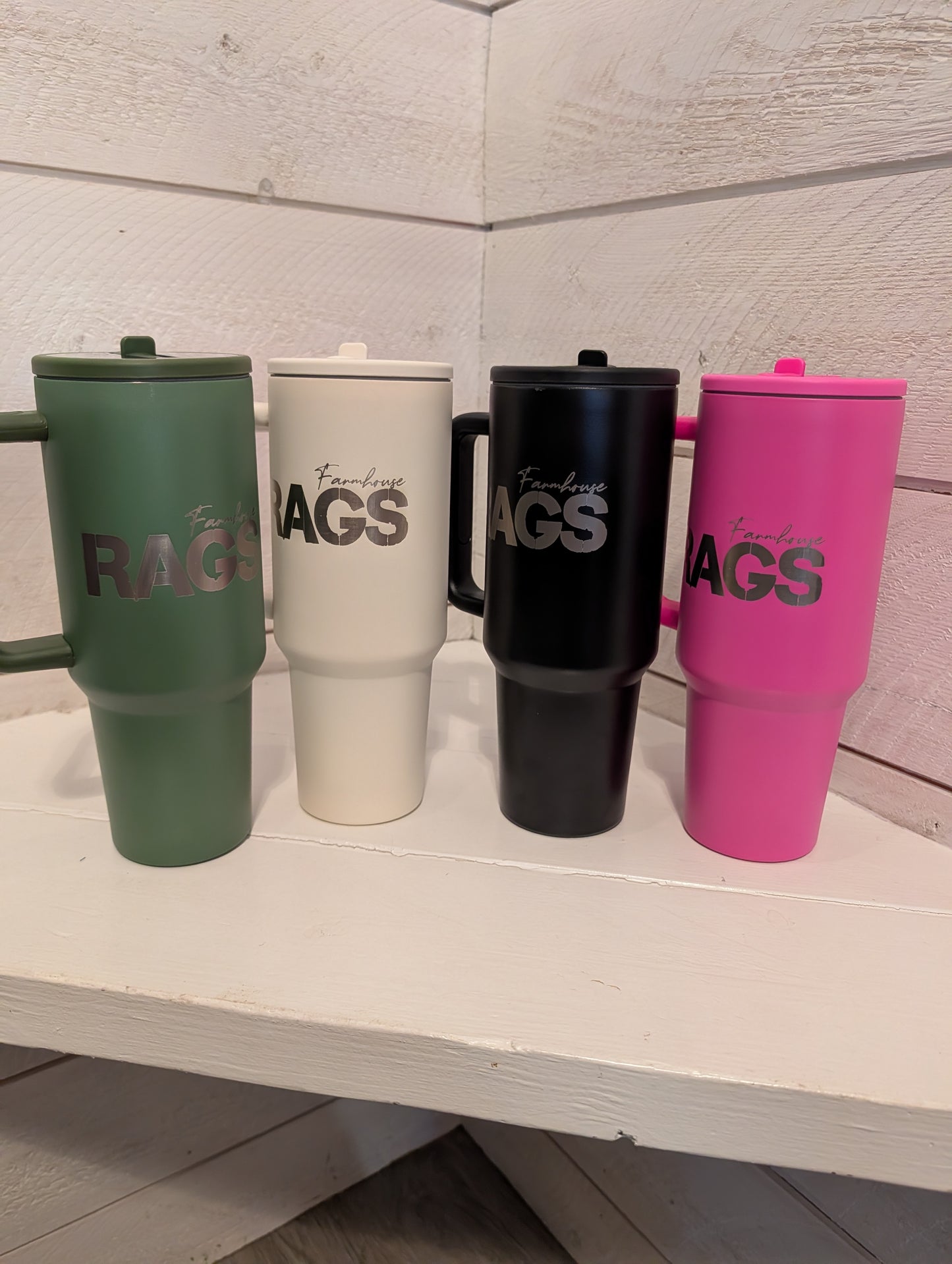 Farmhouse Rags 40oz. Drink Tumbler