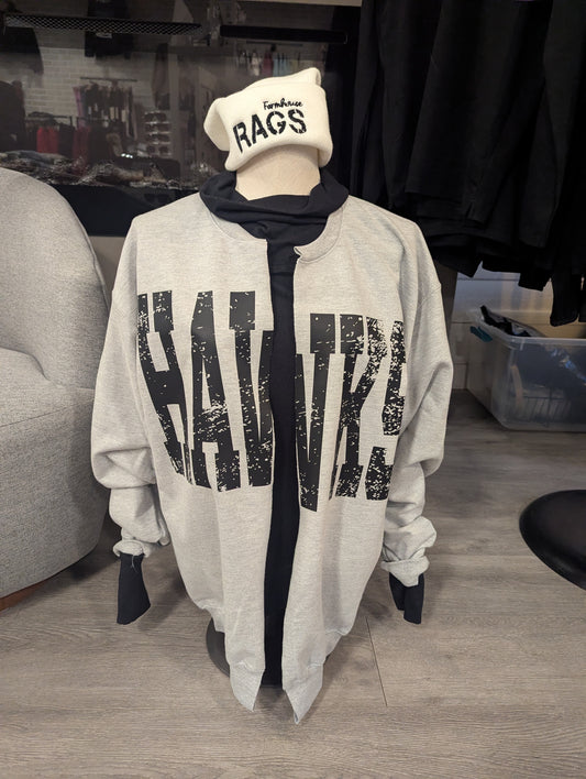 Hawks Varsity Sweatshirt Cardigan