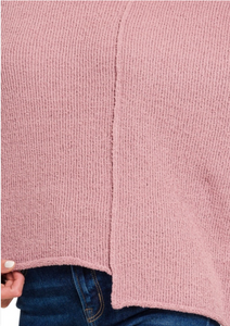 Rosewater Asymmetric Sweater