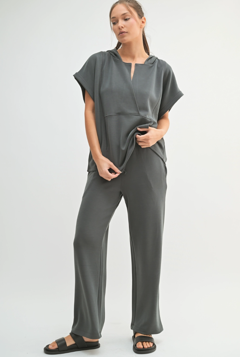 Laguna Scuba Wide Leg Pants