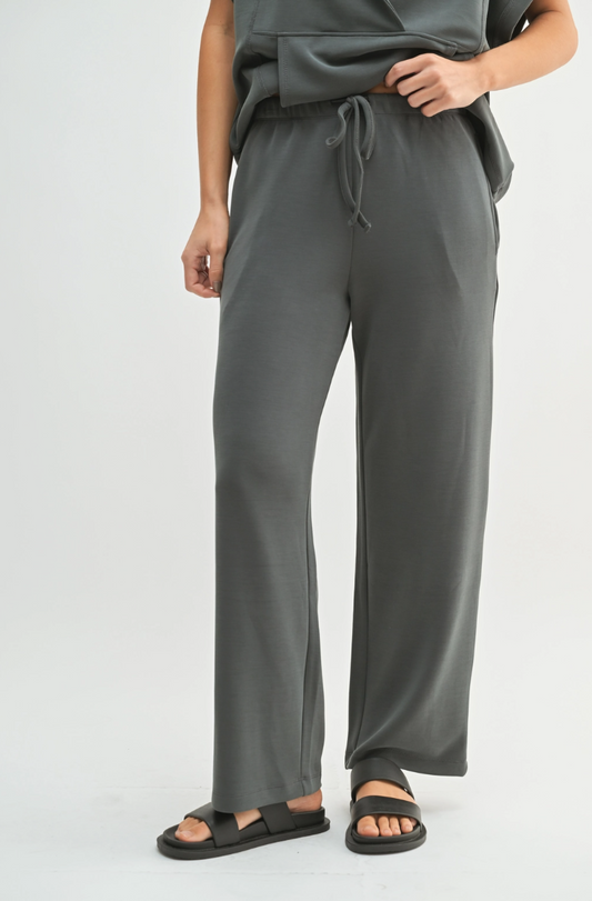 Laguna Scuba Wide Leg Pants