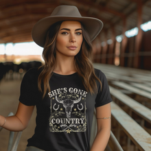 Load image into Gallery viewer, She&#39;s Gone Country Graphic T-Shirt
