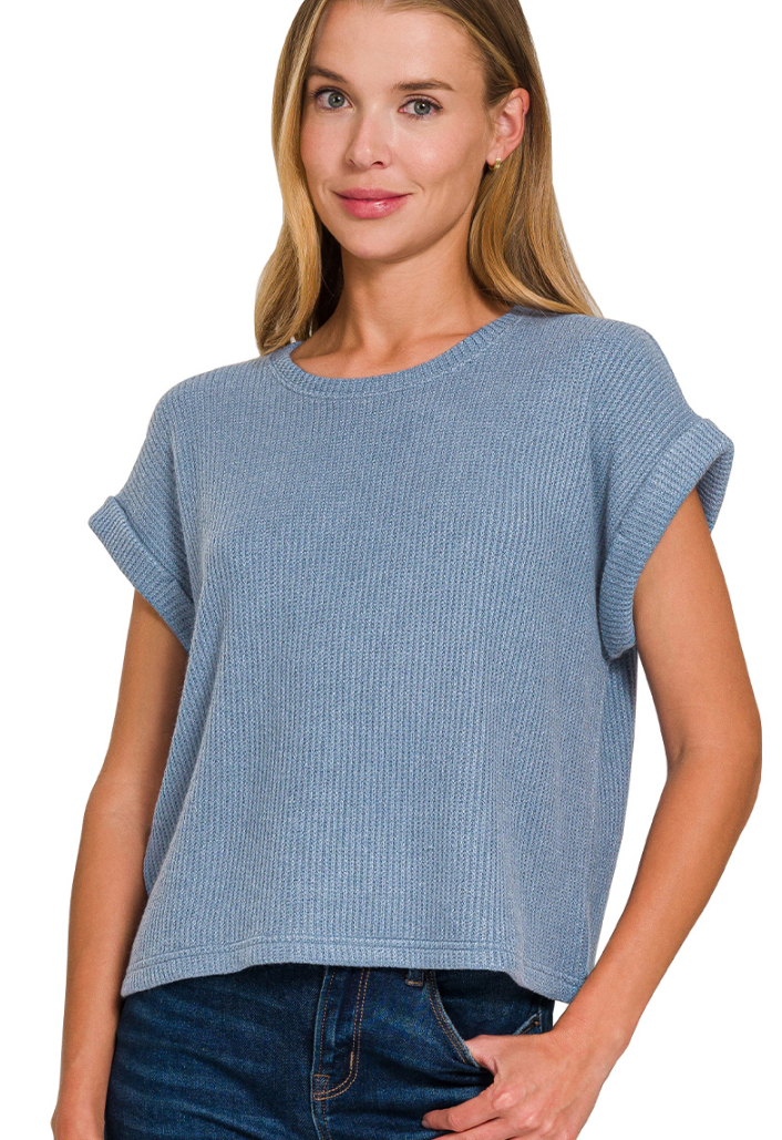 Savie Blue Sweater
