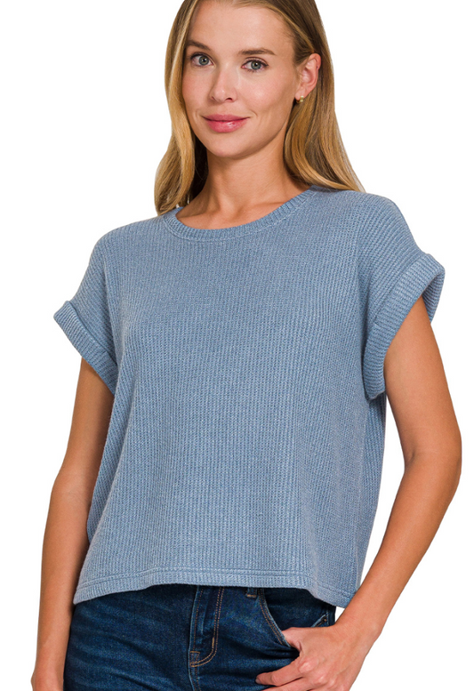 Savie Blue Sweater